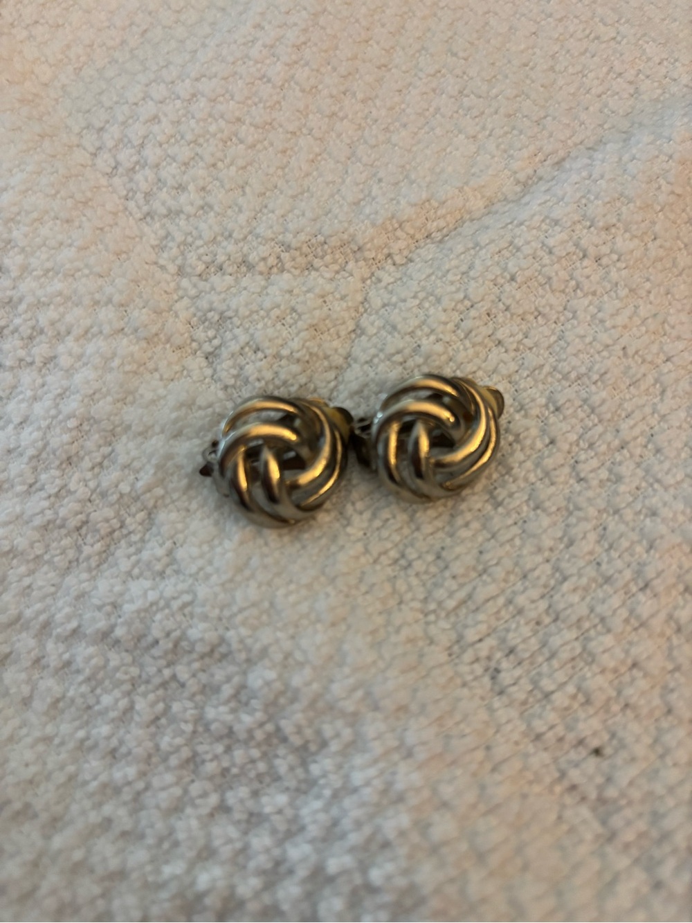 Classic Gold Knot Stud Earrings - Women Jewelry